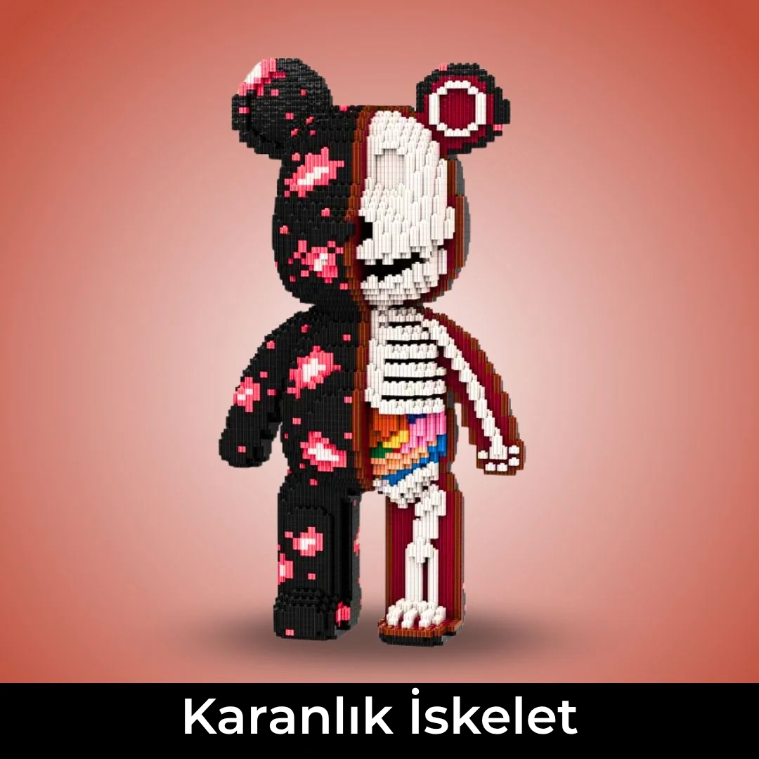 Bearlii™ – 3D Puzzle ve Dayanıklı Malzeme ile Dev Boy Ayıcık