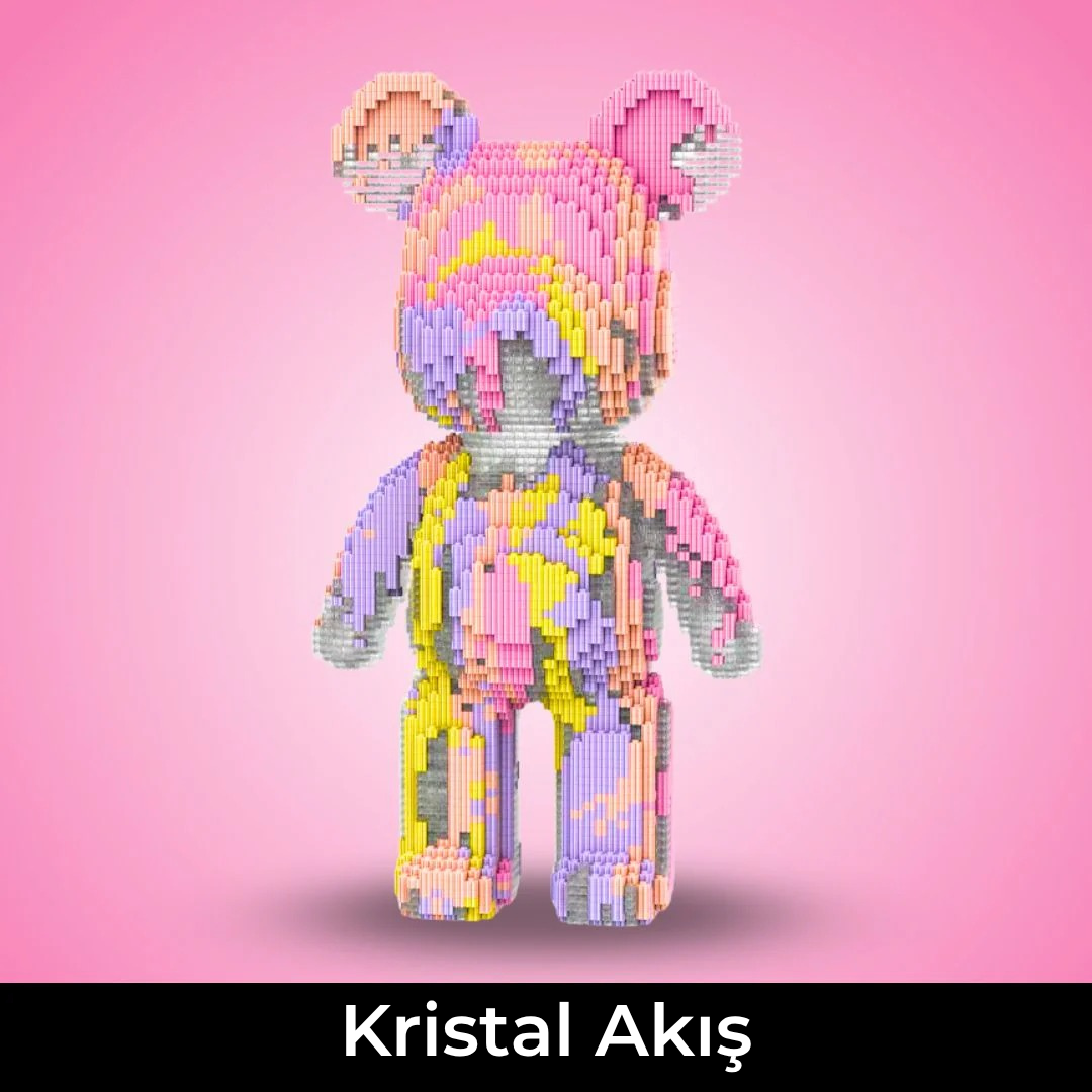 Bearlii™ – 3D Puzzle ve Dayanıklı Malzeme ile Dev Boy Ayıcık